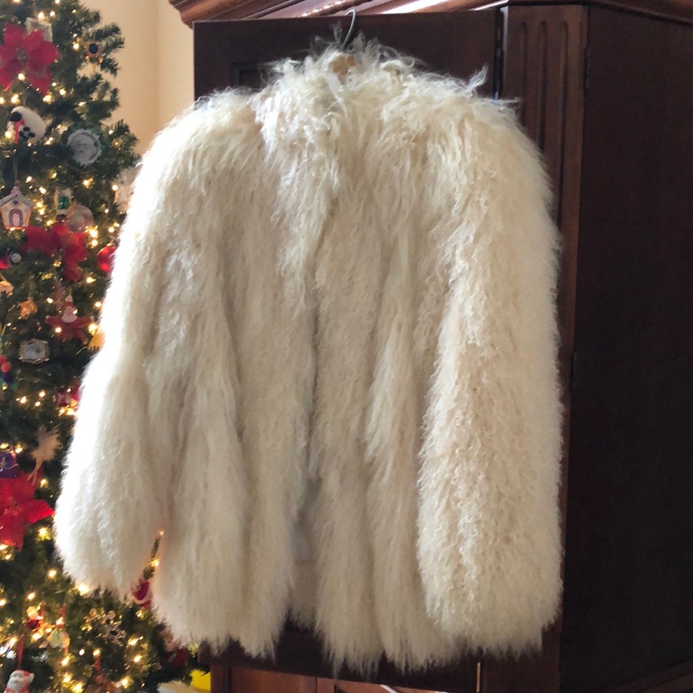 Vintage Hillary Paige Tibet Lamb Fur Coat